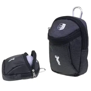 Fabricant de gros personnalisé pas cher léger toile Mini balle de golf support balle pochette sac