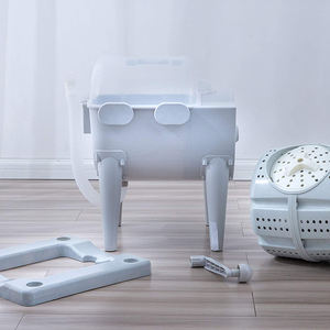 Machine <span class=keywords><strong>à</strong></span> laver manuelle lavage et déshydratation tout-en-un, <span class=keywords><strong>manivelle</strong></span> Portable, Mini <span class=keywords><strong>lave</strong></span>-<span class=keywords><strong>linge</strong></span> pour dortoir, maison, voyage - Product Image 3