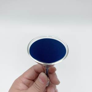 Entonnoir en verre triangulaire bleu de 50 mm pour huiles essentielles, usage en laboratoire, parfum pour papier et allumettes spéciales - Product Image 3