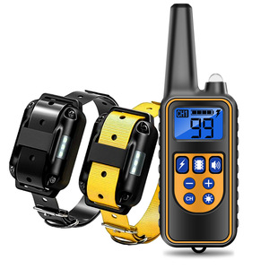 Collier de dressage pour chien rechargeable avec télécommande et contrôle sonore anti-aboiement pour dropshipping Shopify - Product Image 1