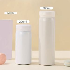 Leak-proof Double Wall Vacuum Cup 200ml 280ml Portable Pocket Stainless Steel Water <b>Bottle</b> Custom Logo - Product Image 6