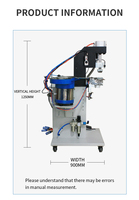 Machine à œillets ovales haute efficacité avec réducteur de bruit et plateau vibrant