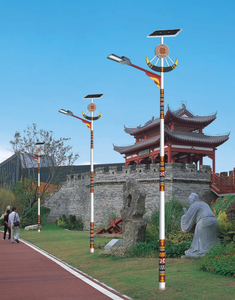 Lampadaire Solaire LED Super Lumineux 100W de Fabrication Chinoise, Batterie LiFePO4, Température de Couleur 3000-6000K, Indice de Protection IP66 pour la Route - Product Image 4