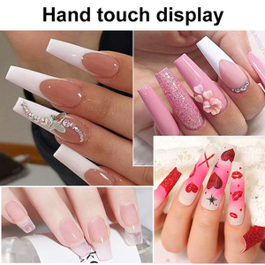 <span class=keywords><strong>Kit</strong></span> de démarrage pour nail art, résine, gel cristal, <span class=keywords><strong>poudre</strong></span> blanche transparente, <span class=keywords><strong>poudre</strong></span> pailletée 12 couleurs, pointes d'ongles françaises Yanxi - Product Image 4