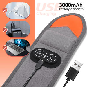 Sabuk pijat pergelangan tangan pemanas LED 850nm nirkabel, sabuk pijat terapi cahaya merah untuk kaki tangan, penghilang nyeri leher dan lutut - Product Image 5