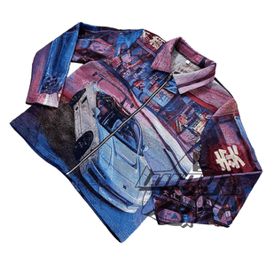 Veste femme tendance printemps 2022, manteaux en tapisserie tissés sur mesure avec fermeture éclair, veste en tapisserie grande taille pour femme - Product Image 2