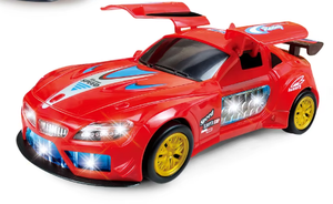 Coche deportivo pequeño de juguete con rotación de 360 grados para niños al por mayor con apertura automática de puerta con música y luz - Product Image 5