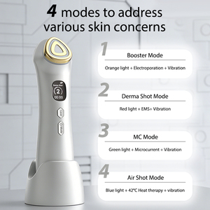 Appareil de beauté portable Derma Shot Mode avec 4 modes, équipement de beauté pour le visage, <span class=keywords><strong>expert</strong></span> en soins de la peau tout-en-un - Product Image 5