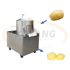 Máquina Peladora y Lavadora de Vapor Automática Comercial para Procesamiento de Frutas y Verduras en Granjas y Restaurantes, Incluyendo Patatas y Jengibre - Product Image 2