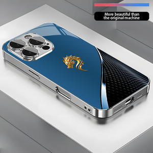 Funda de Lujo para Teléfono Celular Apple 17 Air, con Diseño de Escamas de Dragón en Cristal, para iPhone 16 Pro Max, 13, 14, 15 Plus, Protectora - Product Image 5