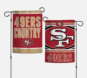 SAN FRANCISCO 49ERS COUNTRY 2 SIDED GARDEN FLAG