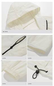 <span class=keywords><strong>Abbigliamento</strong></span> <span class=keywords><strong>estivo</strong></span> per la protezione solare con cappuccio leggero e traspirante per la pesca all'aperto - Product Image 5