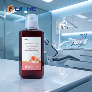 Nueva Fórmula LIUHE <span class=keywords><strong>Enjuague</strong></span> <span class=keywords><strong>Bucal</strong></span> con Povidona-Ioduro 250ml - Aliento Fresco, Suave para las Encías, <span class=keywords><strong>Antibacteriano</strong></span>, Venta Directa de Fábrica - Product Image 6