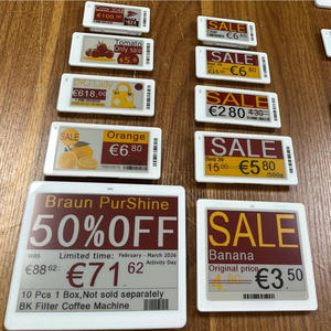 Étiquettes électroniques, étiquettes de prix numériques, étiquettes de prix Ble Eas Nfc Esl Epd E Ink Display, étiquettes électroniques pour étagères - Product Image 4