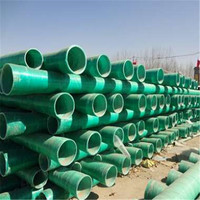 Tuyau flexible haute pression en plastique renforcé de fibre de verre pour drainage municipal, égouts et câblage de puissance en résine composite