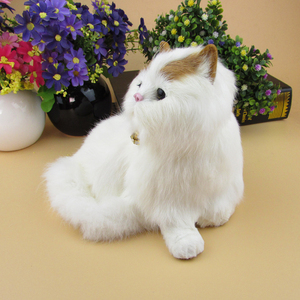 Mèo Mô Phỏng Lông Da Lớn 28CM Đồ Chơi Nhồi Bông Đồng Hành Cho Bé Mèo Trang Trí Nhà Cửa Như Mèo Con - Product Image 5