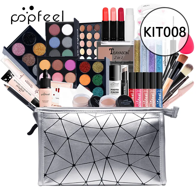 New Promotional No Logo Gift Ideas New Type Stocked Cosmetic Accessories All In One Makeup kit