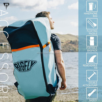JTRDA Planche de Stand Up Paddle Gonflable Tout Usage 11 pieds, Technologie Drop Stitch, Capacité 150 kg, Garantie 3 ans, SUP Portable Haute Qualité