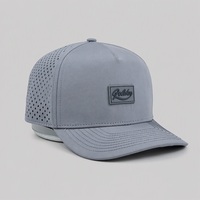 Gorra de Béisbol de 5 Paneles de Secado Rápido, Transpirable, Ligera, con Visera Curva y Ajustable para Golf y Deportes
