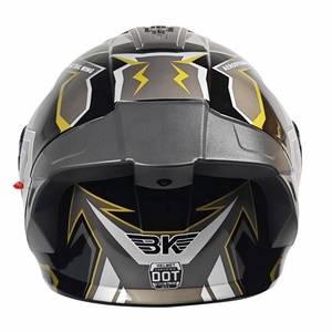 Goedkope groothandel motorhelmen met dubbele lens, voorventilatie, opklapbare helm, motoraccessoires fabriek - Product Image 5