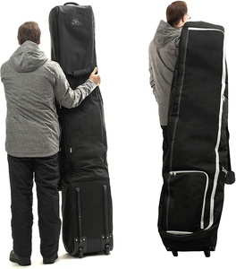 กระเป๋าใส่อุปกรณ์สกีขนาดใหญ่220ซม. กำหนดได้เองกระเป๋าเดินทางล้อลากกันน้ำสำหรับสโนว์บอร์ดสกีกระเป๋าสกีระดับพรีเมี่ยมสายรัด - Product Image 1