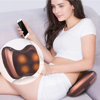 2025 Best Neck Traction Music Vibration Beheiztes Massage-Nacken kissen Electric Wireless