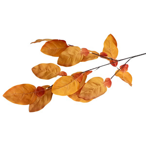 Artificial Pomelo <b>Leaves</b> Silk Round Wedding Decoration High Quality Floral Arrangement Props - Product Image 3