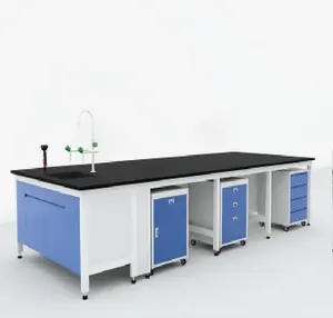 Equipamento de laboratório para sala de aula/química/mesa/banco de laboratório biológico, móveis de laboratório