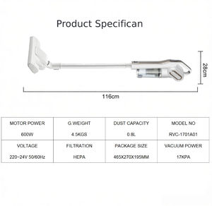 <span class=keywords><strong>Aspirateur</strong></span> balai filaire haute puissance 2026 avec filtration HEPA, technologie cyclonique, conception <span class=keywords><strong>sans</strong></span> sac et support <span class=keywords><strong>de</strong></span> rangement - Product Image 6