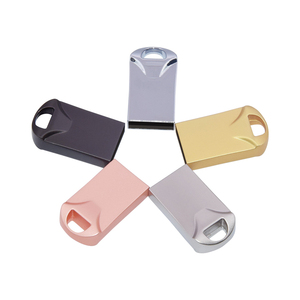 Mini Memorias USB Metálicas de 2GB con Logotipo Personalizado Gratuito, Pendrive USB de 4GB 8GB 16GB, Memoria USB al por Mayor de 32GB 64GB 128GB - Product Image 1