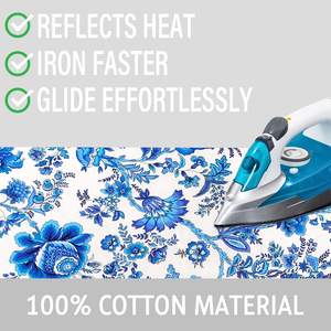 Chine Usine Eco-Friendl Sans Ordourless Pliant Ménage Impression Personnalisée Standard Planche À Repasser Couvre - Product Image 3