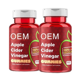 Gomitas <span class=keywords><strong>de</strong></span> Vinagre Keto Cider <span class=keywords><strong>de</strong></span> Marca Privada OEM - Product Image 1