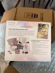 Pokémon TCG en inglés Scarlet & Violet SV8.5 Prismatic Evolutions Elite Trainer Box ETB Stellar Tera Eevee Ex 9 Paquetes de Refuerzo - Product Image 5