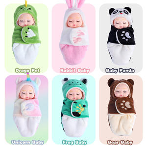 Nuevo artículo popular: Reborn muñeco de saco de dormir, mini juguete realista para dormir para niñas, juguete de princesa para niños al por mayor - Product Image 2