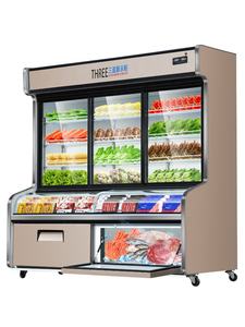 Vitrina refrigerada comercial, para supermercado, congelador - Product Image 3