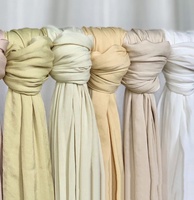 Hijab pour femmes foulard velours satin soie musulmane longues écharpes châle vente en gros de Chine personnalisé pas cher