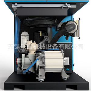 Compresor de Aire Industrial de Frecuencia Variable con Imán Permanente Fuda Lu37 Pm, 380 V, Lubricado con Aceite, Tipo Tornillo, Estacionario - Product Image 3