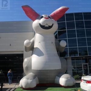 Conejo <span class=keywords><strong>de</strong></span> Pascua Inflable Gigante <span class=keywords><strong>de</strong></span> 11 Pies con Luces LED, Modelo Publicitario para Fiestas <span class=keywords><strong>de</strong></span> Pascua/Decoración <span class=keywords><strong>de</strong></span> Centros Comerciales/Jardín - Product Image 5