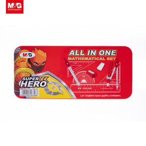 M & G כתיבה ספר PVC גבוהה דיוק תלמיד גיאומטרי שליט סט - Product Image 3