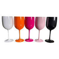 Verres à champagne en plastique personnalisés de haute qualité avec logo imprimé, idéaux pour les cadeaux d'entreprise