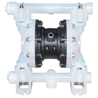 Pompe à diaphragme pneumatique basse pression QBY3-25 PP pour le transport des eaux usées et la lutte contre les inondations - Assure une distribution précise de la peinture, résistante