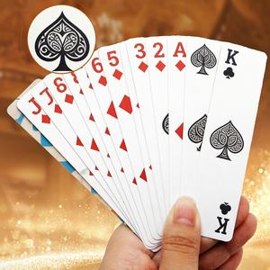 Jeu de cartes de Mahjong à impression claire, en plastique sablé, pour 2 à 6 joueurs, jeu de cartes familial, jeu de poker - Product Image 6