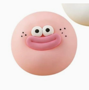 Jouet anti-stress personnalisé avec logo imprimé, visage souple, amusant, à remontée lente, balle anti-stress souple, vente en gros, cadeaux promotionnels - Product Image 2