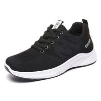 Chaussures décontractées en tricot respirant pour femmes, légères, durables, confortables, antidérapantes, pour toutes les saisons