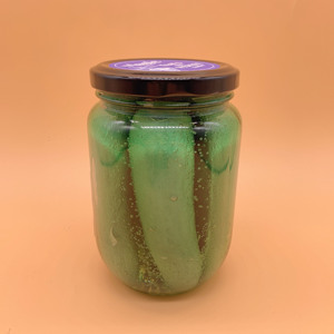 Fabrikgefertigte, individuelle, eingelegte Gurken-Gelee-Duftkerze – umweltfreundliches Geschenk zum Vatertag - Product Image 4