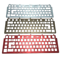 Clavier fendu personnalisé Usinage CNC Clavier CNC mécanique en laiton aluminium