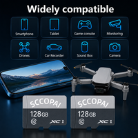 Pack de cartes mémoire SD TF originales 128 Go, modules Mini SD et SD 4 Go 8 Go, classe 10, haute vitesse pour caméra embarquée mobile, lecteur MP3 et sauvegarde de données
