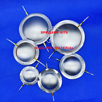 Diaphragme titane remplacement bobine vocale 34.4 44.4 45.2 51.2 72.2 74.5mm pour Tweeter haut-parleur accessoires