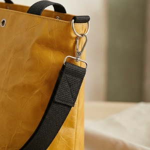 Bolsa de Hombro Grande Personalizada de Tyvek para Mujer, 40x33x10cm, Asa Superior, Logotipo Personalizado, Impresión a Color, OEM, Venta al Por Mayor, Regalo Corporativo - Product Image 6