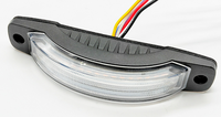 10-30V 180 grados cabeza de luz de flash ambulancia led luces estroboscópicas DE EMERGENCIA luz delantera